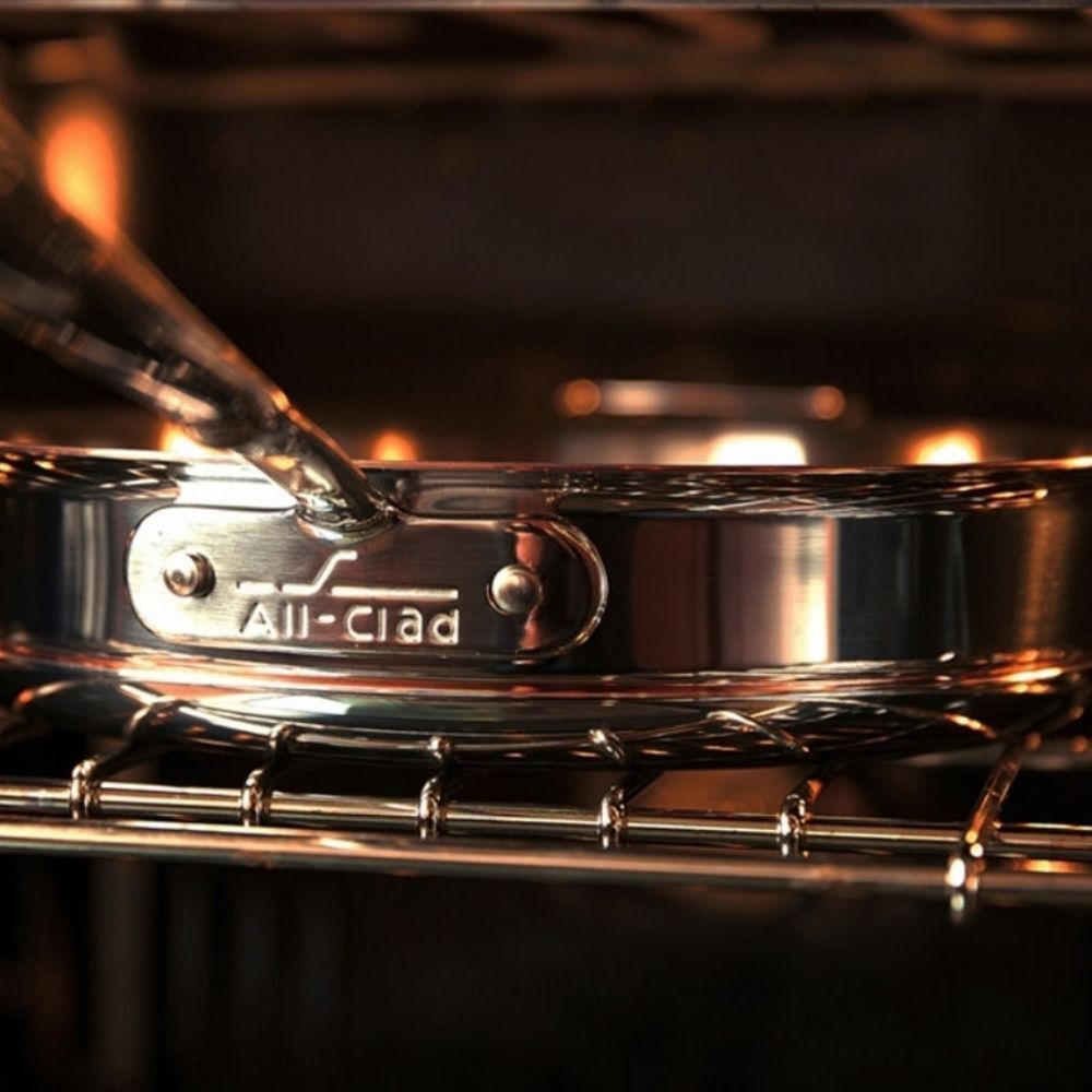 All-Clad Copper Core 8QT Covered Stock Pot - Picture 6 of 16
